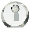 [CRY169] 4.5" Round Crystal Clock Thumbnail