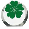 [CRY169] 4.5" Round Crystal Clock Thumbnail