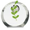 [CRY169] 4.5" Round Crystal Clock Thumbnail