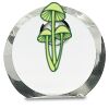 [CRY169] 4.5" Round Crystal Clock Thumbnail