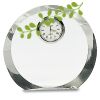 [CRY169] 4.5" Round Crystal Clock Thumbnail