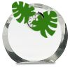 [CRY169] 4.5" Round Crystal Clock Thumbnail