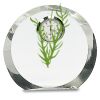 [CRY169] 4.5" Round Crystal Clock Thumbnail