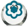 [CRY169] 4.5" Round Crystal Clock Thumbnail