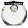 [CRY169] 4.5" Round Crystal Clock Thumbnail