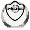 [CRY169] 4.5" Round Crystal Clock Thumbnail