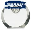 [CRY169] 4.5" Round Crystal Clock Thumbnail