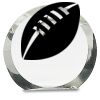 [CRY169] 4.5" Round Crystal Clock Thumbnail