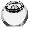 [CRY169] 4.5" Round Crystal Clock Thumbnail