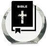 [CRY169] 4.5" Round Crystal Clock Thumbnail