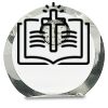 [CRY169] 4.5" Round Crystal Clock Thumbnail