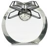 [CRY169] 4.5" Round Crystal Clock Thumbnail