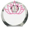 [CRY169] 4.5" Round Crystal Clock Thumbnail