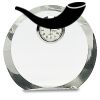 [CRY169] 4.5" Round Crystal Clock Thumbnail
