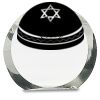 [CRY169] 4.5" Round Crystal Clock Thumbnail