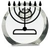 [CRY169] 4.5" Round Crystal Clock Thumbnail