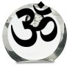 [CRY169] 4.5" Round Crystal Clock Thumbnail