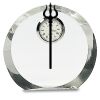 [CRY169] 4.5" Round Crystal Clock Thumbnail