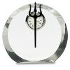 [CRY169] 4.5" Round Crystal Clock Thumbnail