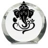 [CRY169] 4.5" Round Crystal Clock Thumbnail
