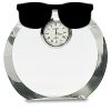 [CRY169] 4.5" Round Crystal Clock Thumbnail