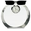 [CRY169] 4.5" Round Crystal Clock Thumbnail