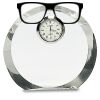 [CRY169] 4.5" Round Crystal Clock Thumbnail