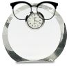 [CRY169] 4.5" Round Crystal Clock Thumbnail