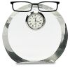 [CRY169] 4.5" Round Crystal Clock Thumbnail