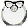 [CRY169] 4.5" Round Crystal Clock Thumbnail