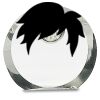 [CRY169] 4.5" Round Crystal Clock Thumbnail