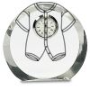 [CRY169] 4.5" Round Crystal Clock Thumbnail