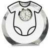 [CRY169] 4.5" Round Crystal Clock Thumbnail