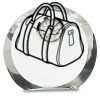 [CRY169] 4.5" Round Crystal Clock Thumbnail