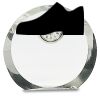 [CRY169] 4.5" Round Crystal Clock Thumbnail