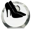 [CRY169] 4.5" Round Crystal Clock Thumbnail
