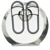 [CRY169] 4.5" Round Crystal Clock Thumbnail