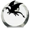 [CRY169] 4.5" Round Crystal Clock Thumbnail