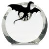 [CRY169] 4.5" Round Crystal Clock Thumbnail