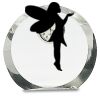 [CRY169] 4.5" Round Crystal Clock Thumbnail