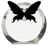 [CRY169] 4.5" Round Crystal Clock Thumbnail