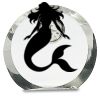 [CRY169] 4.5" Round Crystal Clock Thumbnail