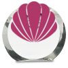 [CRY169] 4.5" Round Crystal Clock Thumbnail