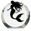 [CRY169] 4.5" Round Crystal Clock Thumbnail