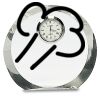 [CRY169] 4.5" Round Crystal Clock Thumbnail