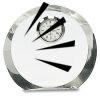 [CRY169] 4.5" Round Crystal Clock Thumbnail