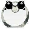 [CRY169] 4.5" Round Crystal Clock Thumbnail