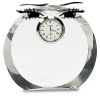 [CRY169] 4.5" Round Crystal Clock Thumbnail