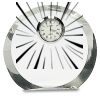 [CRY169] 4.5" Round Crystal Clock Thumbnail