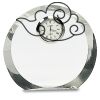 [CRY169] 4.5" Round Crystal Clock Thumbnail